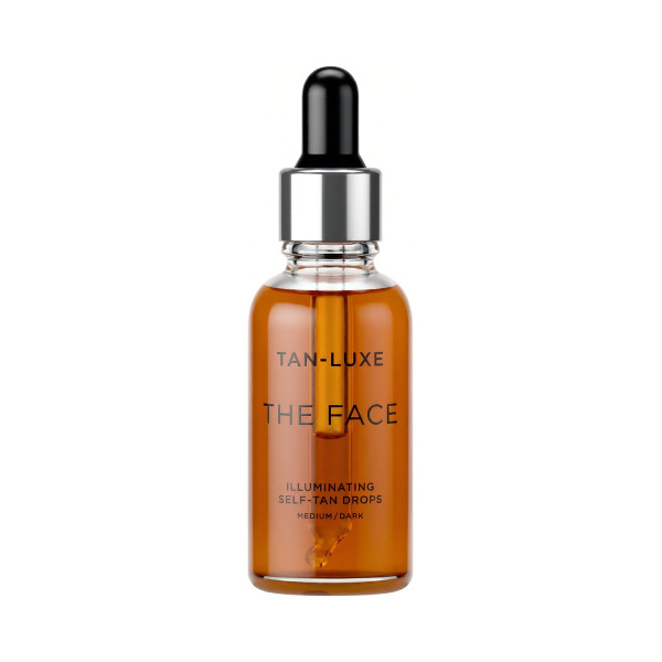 Краплі для автозасмаги обличчя Face self tan drops Medium/dark