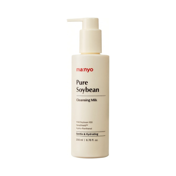 Молочко для вмивання із соєю Pure soybean cleansing milk