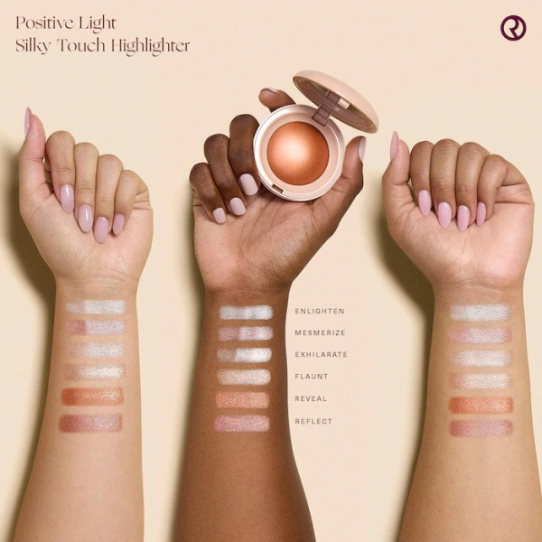 Запечений хайлайтер для обличчя Positive light silky touch highlighter Exhilarate