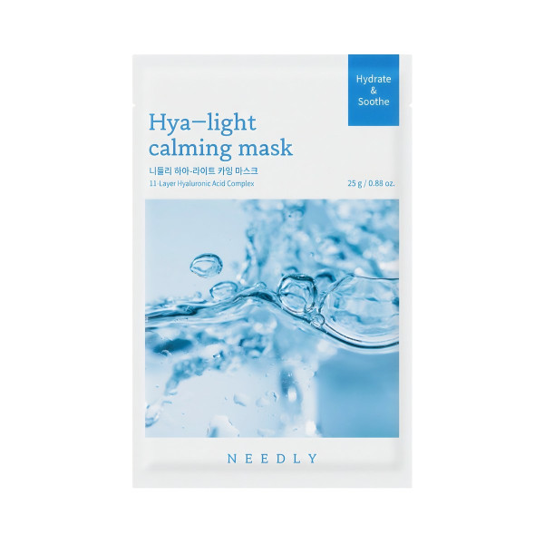 Зволожувальна маска з гіалуроновою кислотою Hya-light calming mask