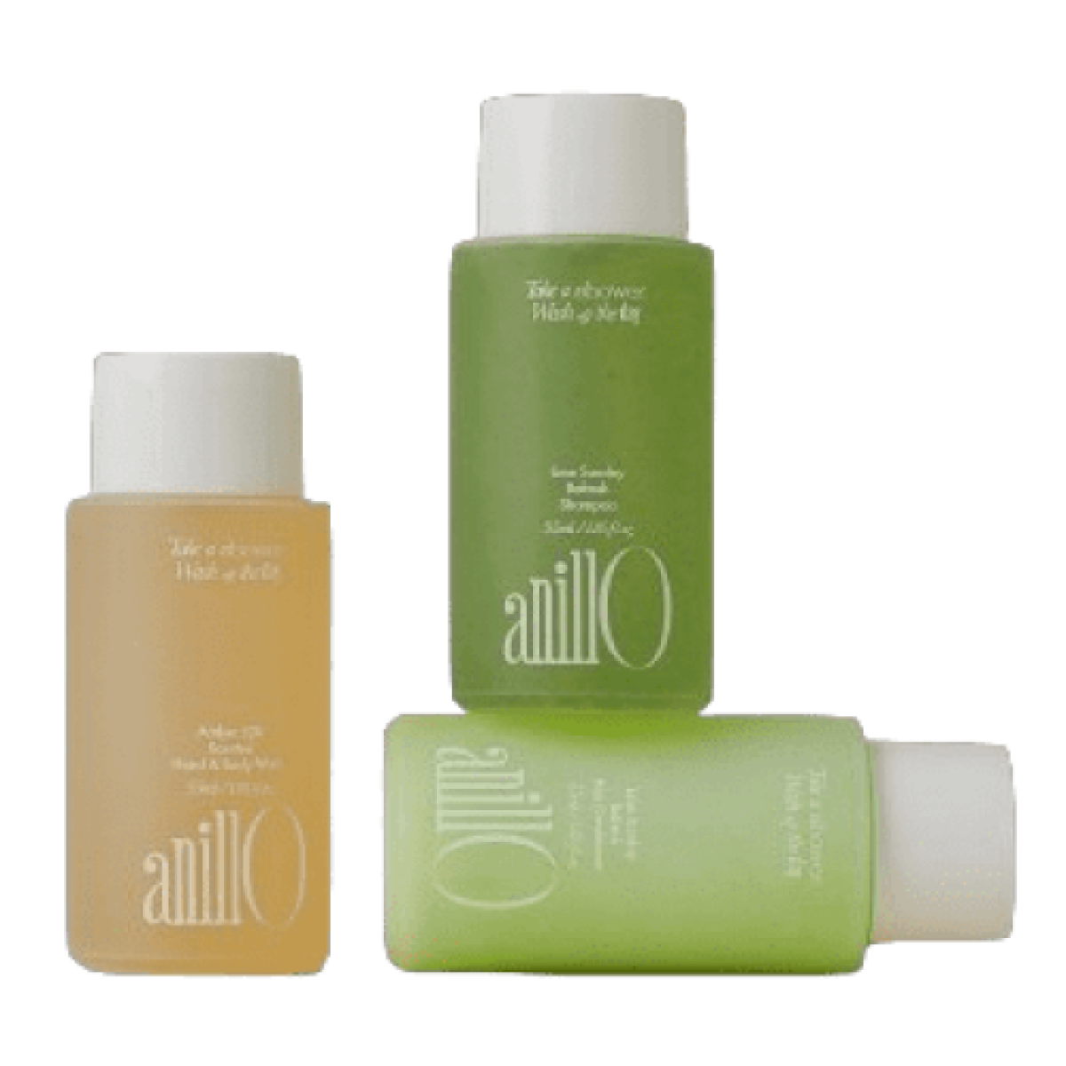 Дорожній набір для тіла та волосся Travel shower kit Lime sundey & amber 528