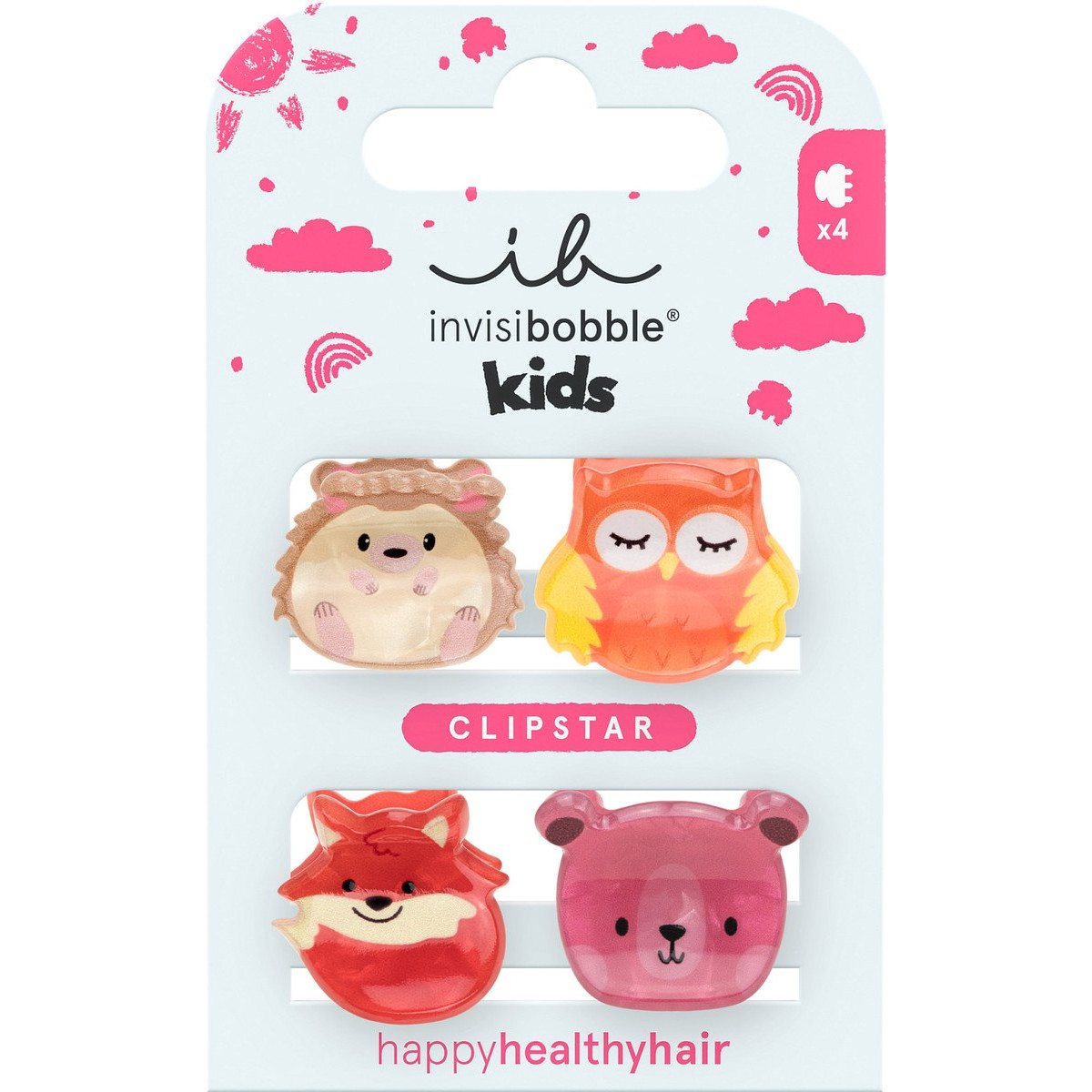 Набір заколок для волосся Clipstar kids set clever Classmates