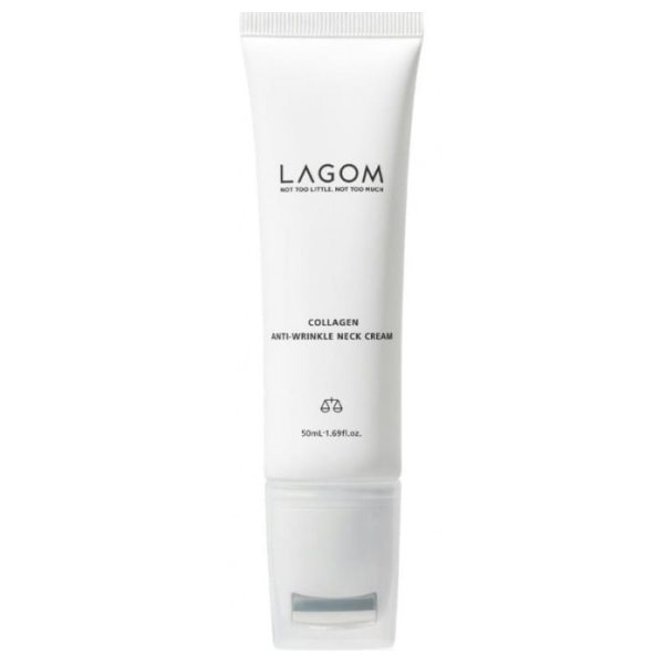 УЦІНКА Крем для шиї та декольте з роликовим аплікатором Collagen anti wrinkle neck cream