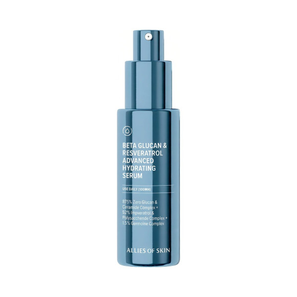 Зволожуюча сироватка з бета-глюканом Beta glucan resveratrol advanced hydrating serum
