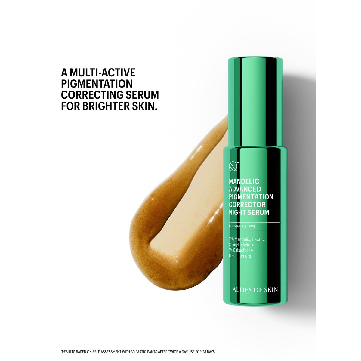 Нічна кислотна сироватка для обличчя Mandelic advanced pigmentation corrector night serum
