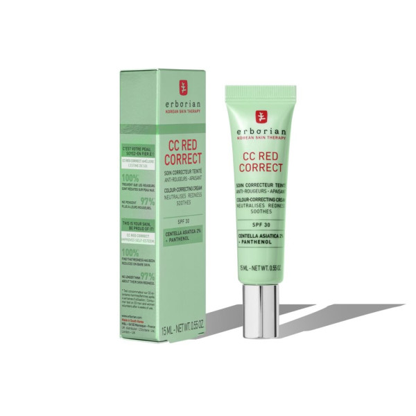 Коригуючий СС-крем для обличчя (оновлена формула) CC red correct travel size