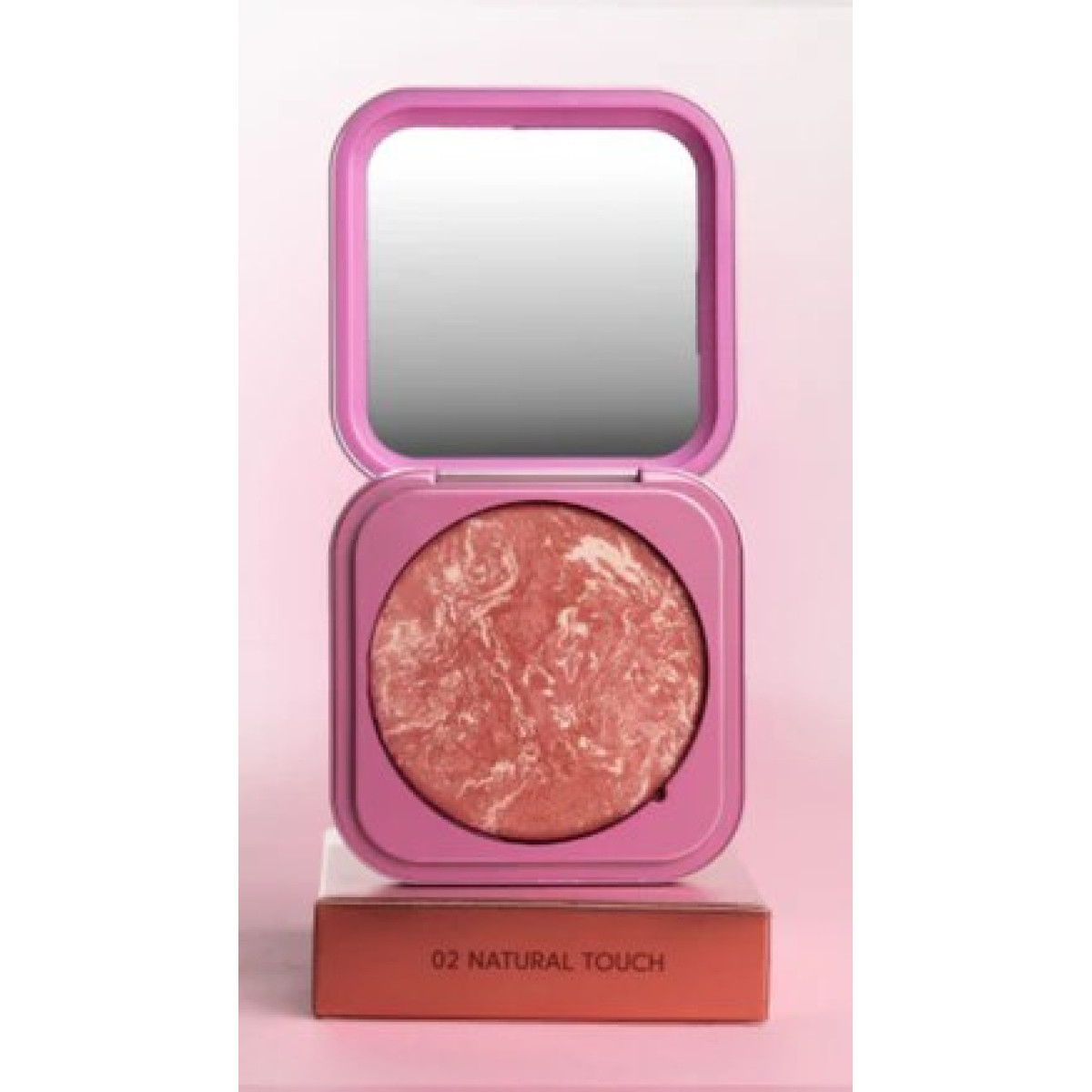 Пудрові рум'яна Velvet blush glow 02 Natural touch