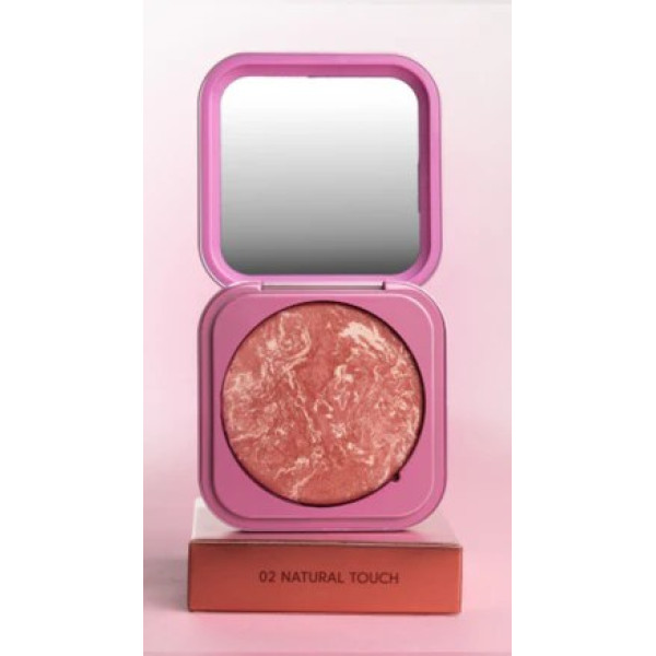 Пудрові рум'яна Velvet blush glow 02 Natural touch