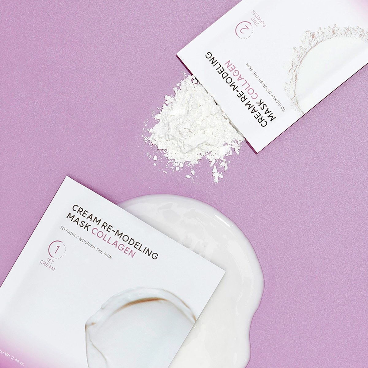 Альгінатна маска з колагеном для пружності Cream remodeling mask Collagen