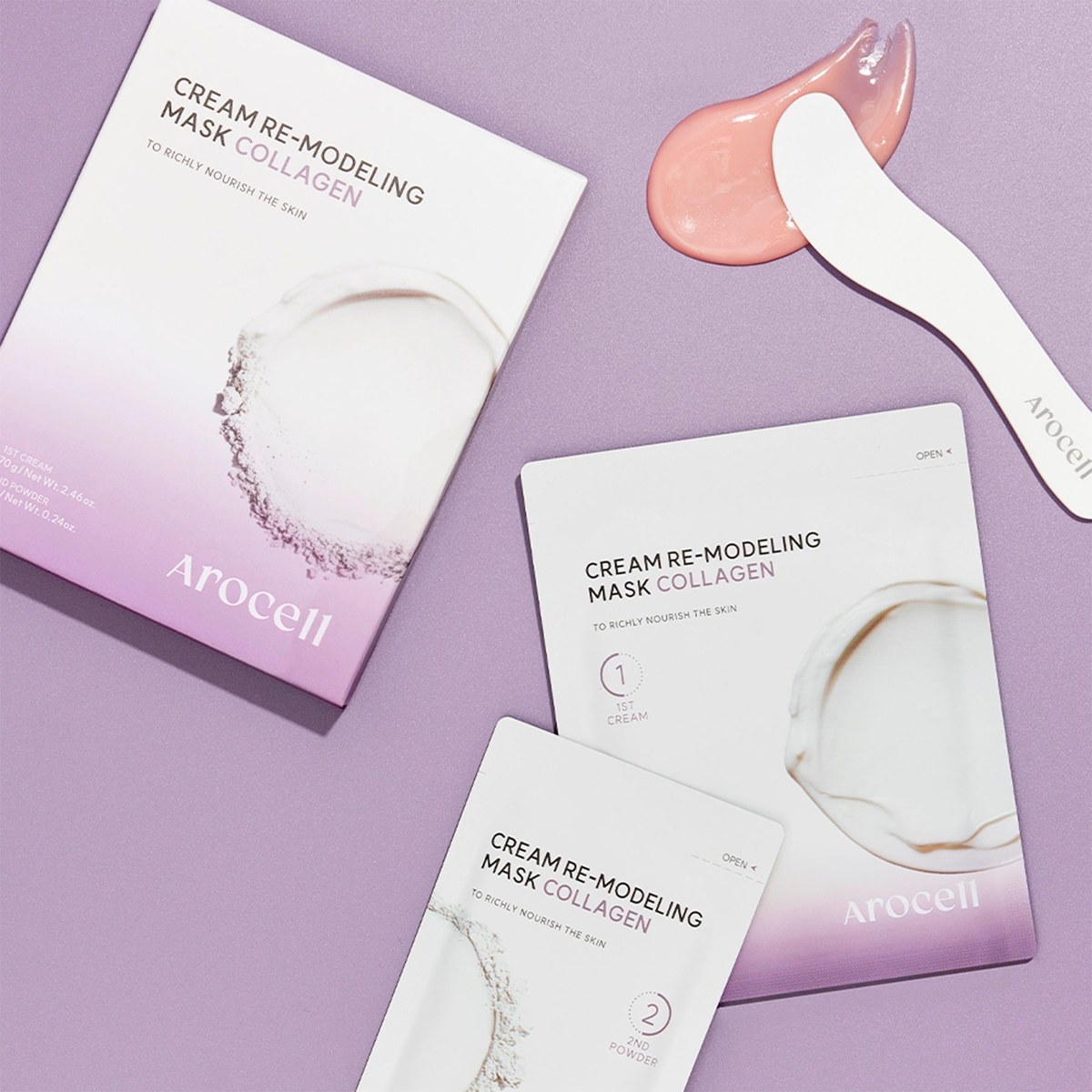 Альгінатна маска з колагеном для пружності Cream remodeling mask Collagen