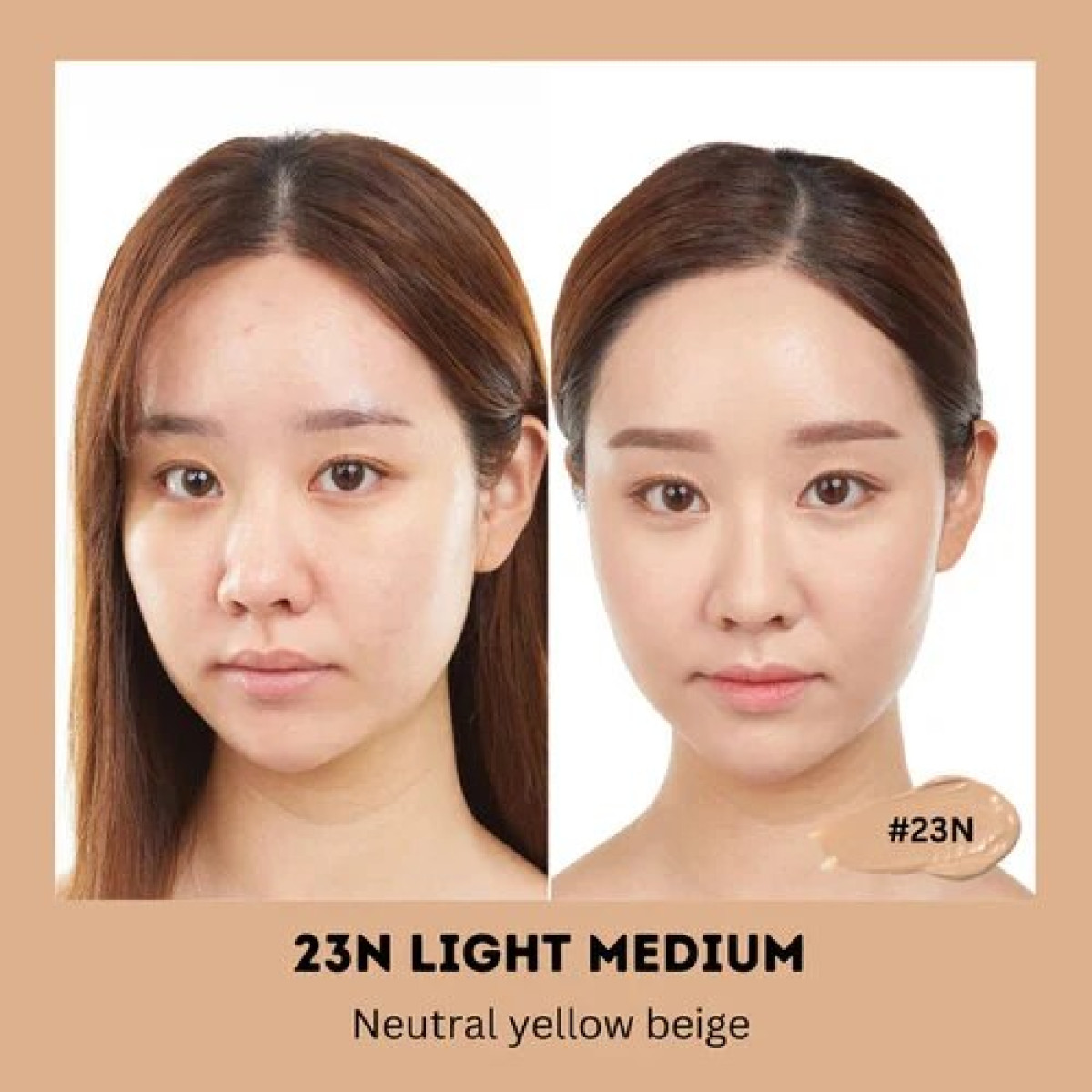 ББ-крем для обличчя BB-cream moringa ceramide 23N Light medium