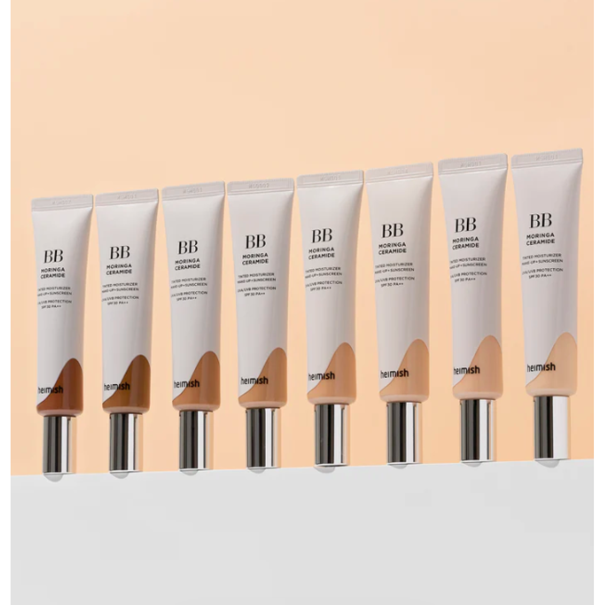 ББ-крем для обличчя BB-cream moringa ceramide 21 Light beige