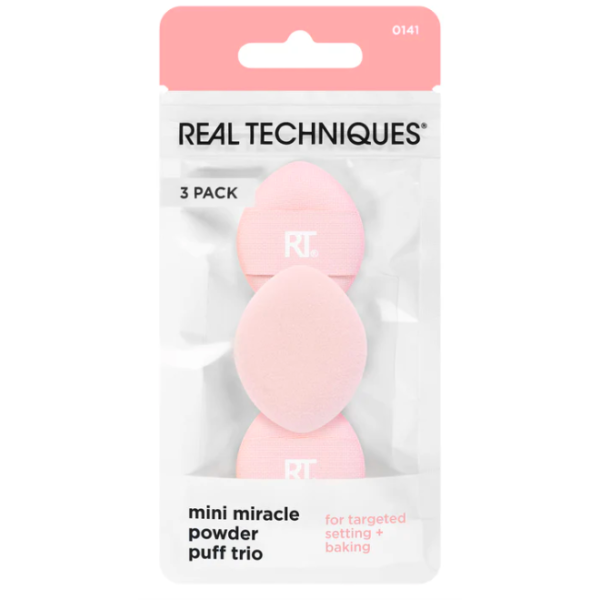 Набір міні спонжиків для макіяжу Mini miracle powder puff