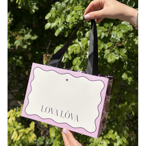 Подарунковий пакет середнього розміру Medium gift bag Blackberry
