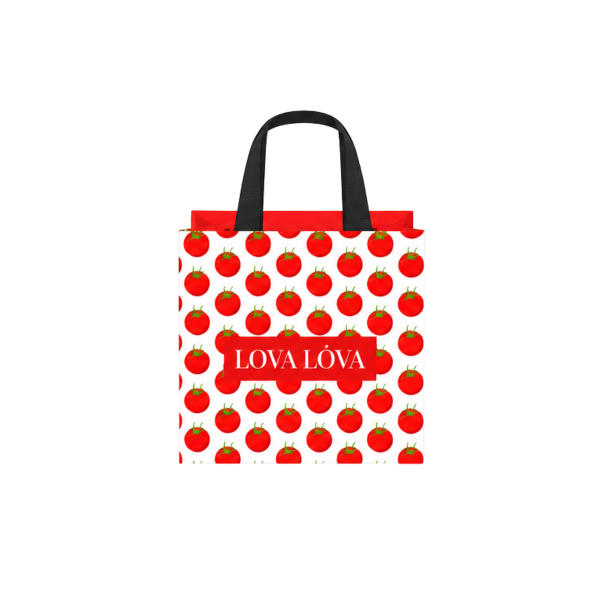 Подарунковий пакет маленького розміру Small gift bag Tomato