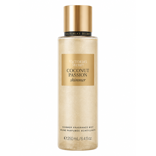 Парфумований спрей для тіла з шимером Body fragrance mist with shimmer Coconut passion