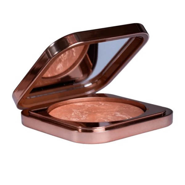 Бронзер для обличчя Natural bronze glow 04 Tan marble bronze