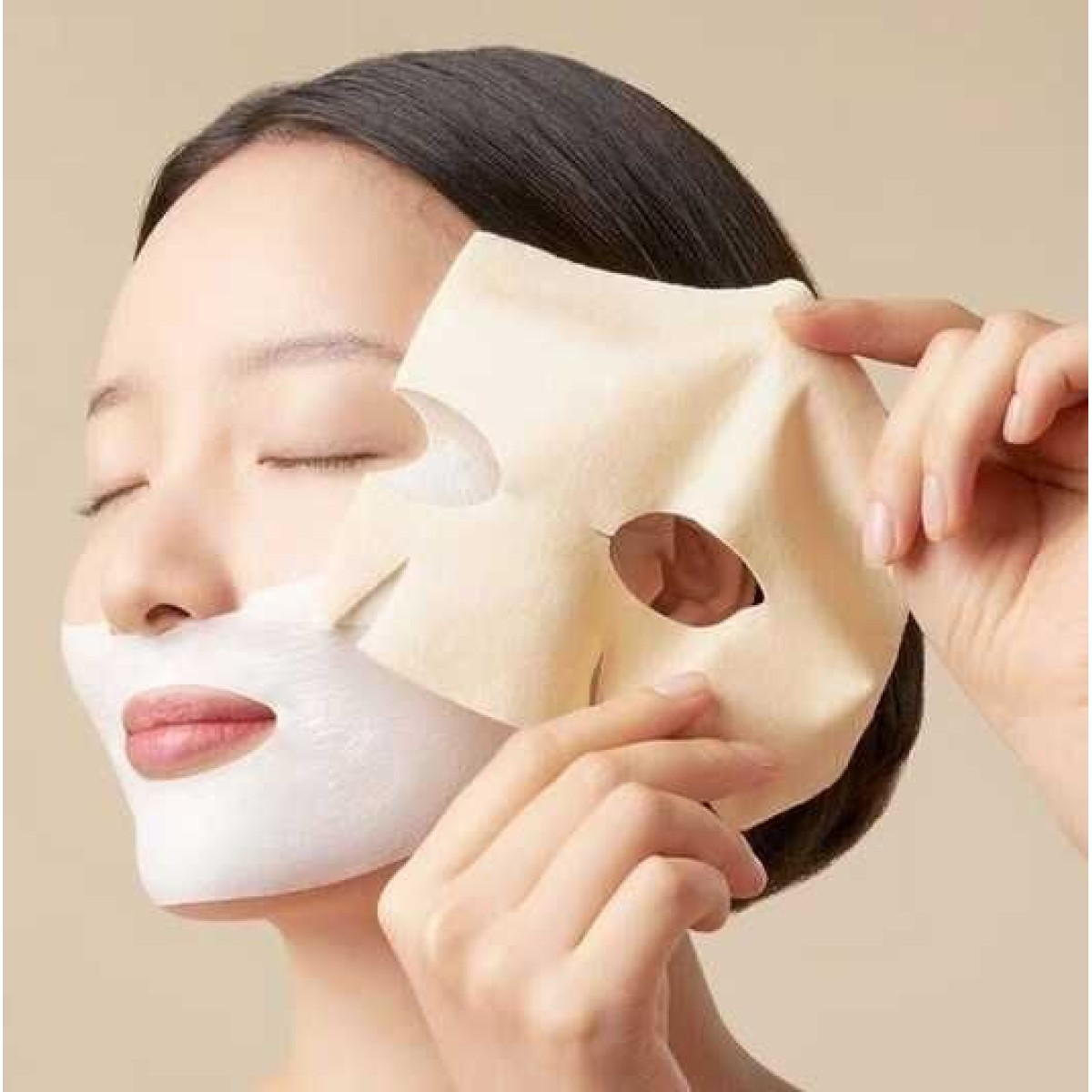 Відновлювальна захисна тканинна маска Ceramidin сream-infused mask