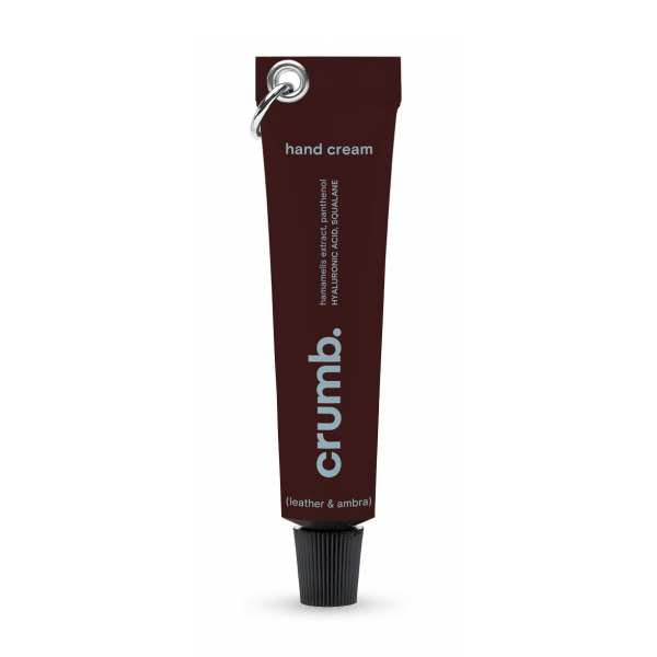 Зволожувальний крем для рук у міні форматі Hand cream travel size Leather and ambras