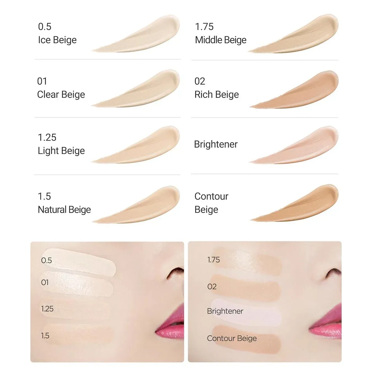 Консилер для обличчя Concealer cover perfection tip 1,25 Light beige