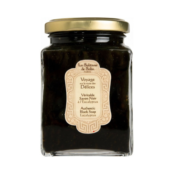 Чорне мило з евкаліптом Black soap Authentic eucalyptus