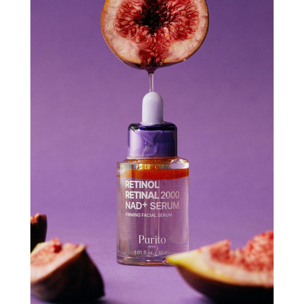 Вечірня сироватка з ретинолом для вирівнювання текстури шкіри Retinol retinal 2000 NAD+ serum