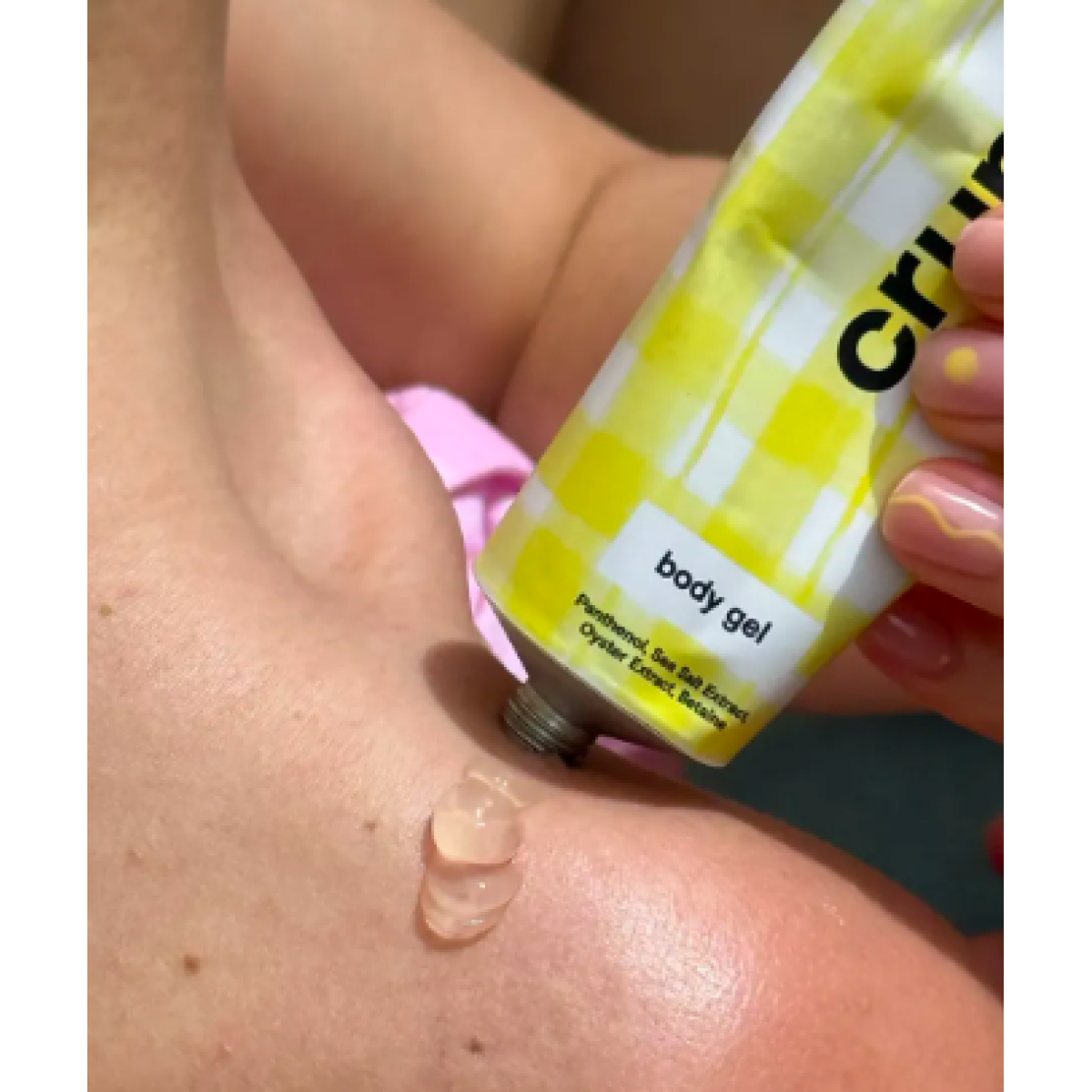 Крем-гель для тіла після засмаги Body gel Lemon and basil