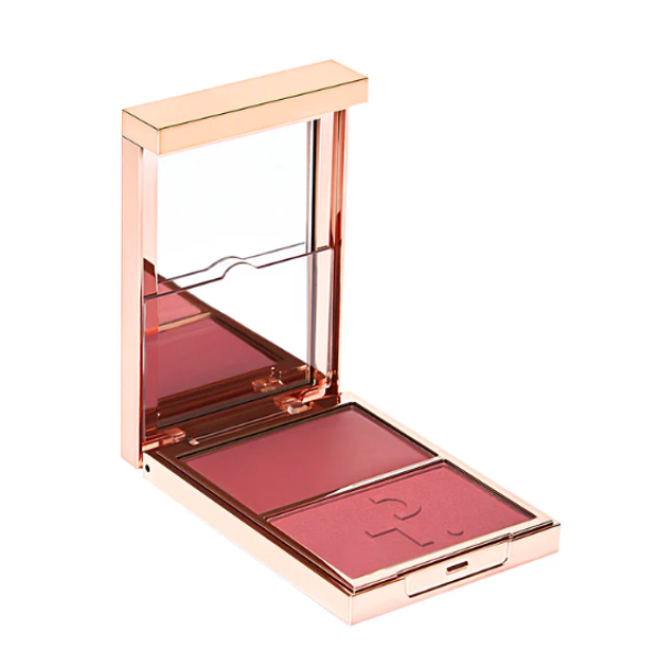 Палетка рум'ян Double-take creme powder blush duo She goes to the gym