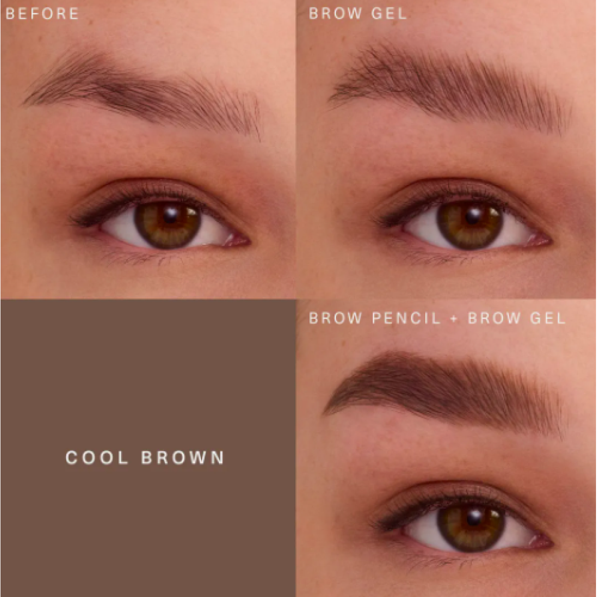 Гель для брів Brow harmony tinted flexible lifting gel cool brown