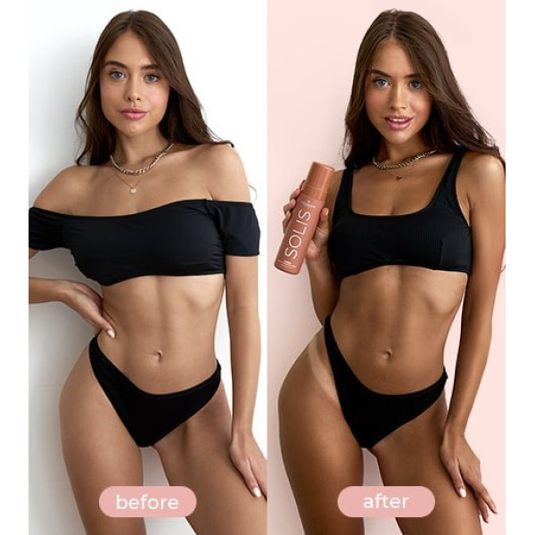 Пінка для автозасмаги Solis self-tanning foam Dark