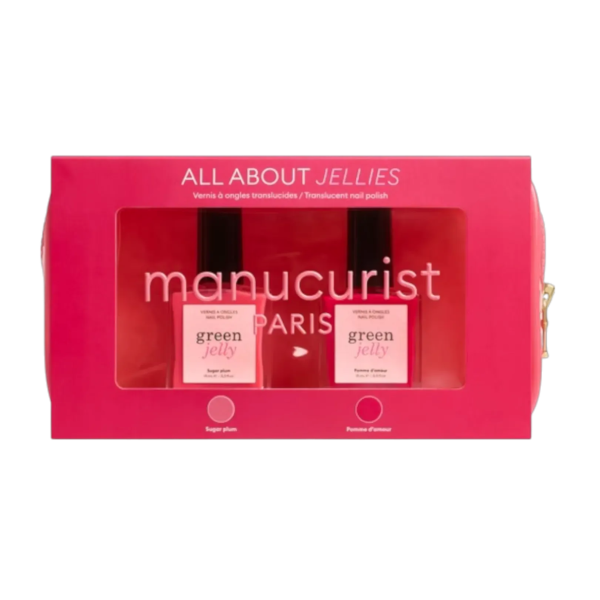 Набір лаків для нігтів у косметичці Jelly pouch set