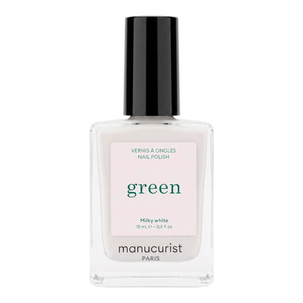 Лак для нігтів з молочним відтінком Green Milky white