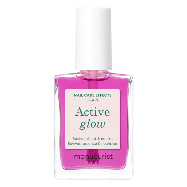 Лак для нігтів з бузковим глянцевим ефектом Active glow Grape
