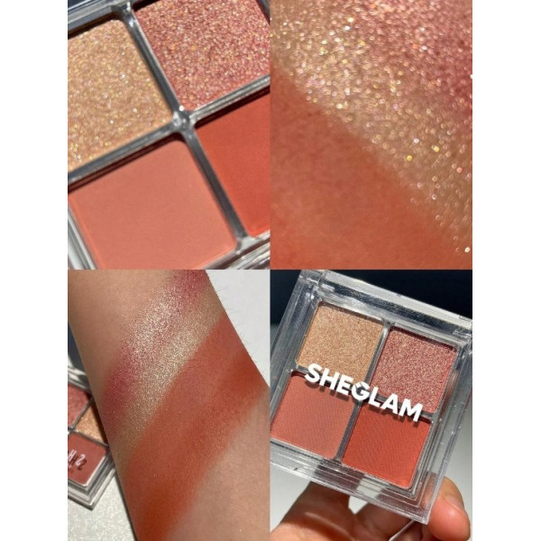 УЦІНКА Палетка тіней Cosmic crystal eyeshadow quad Charm school