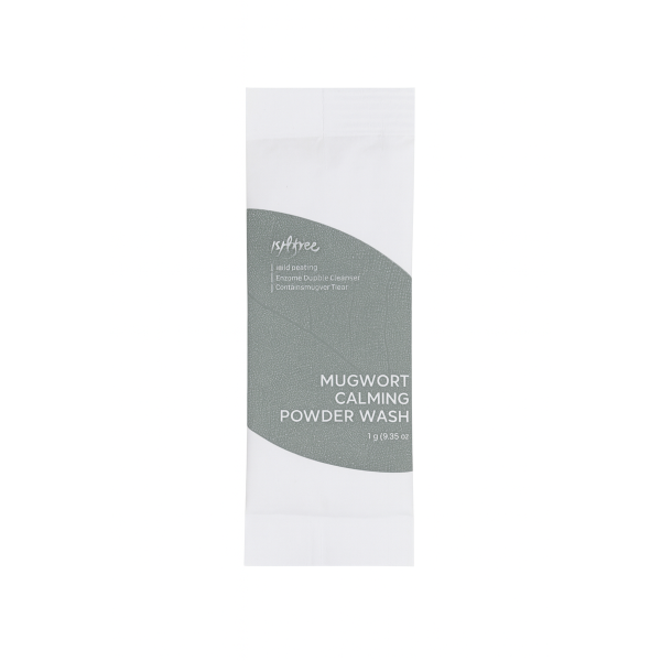 Ензимна пудра з полином у форматі саше Spot saver mugwort powder wash travel size