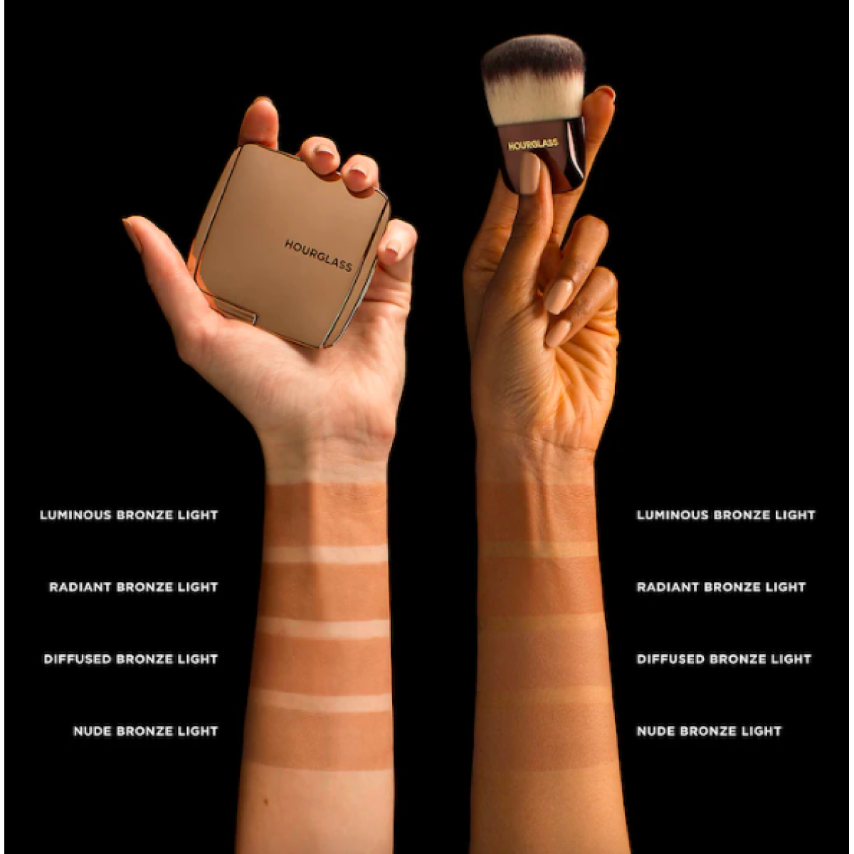 Бронзер для обличчя Bronzer ambient lighting travel size diffused bronze light