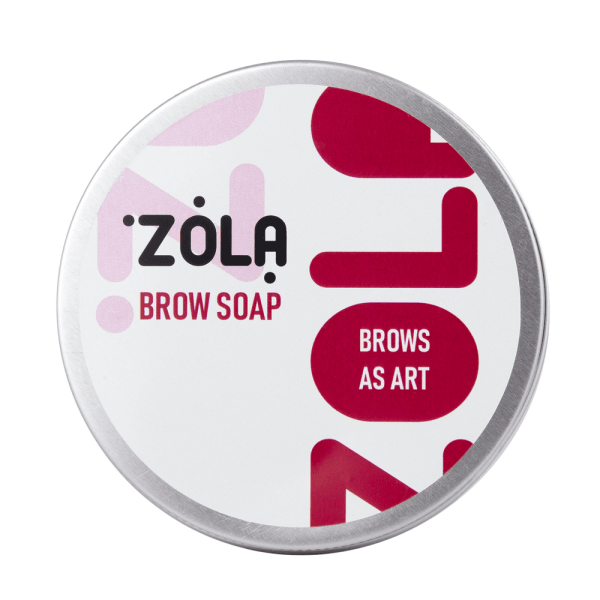 Мило для для вкладання та фіксації брів у міні форматі Eyebrow soap travel size